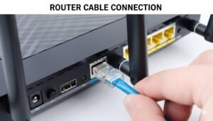 Verizon router blinking white